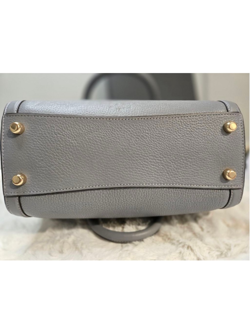 NWOT Coach Grace Carryall in Gold/Granite - Picture 12 of 16